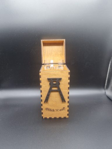 Geschenkbox mit Glas