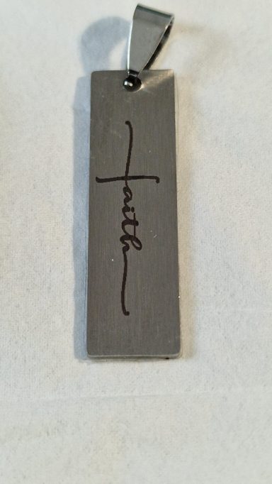 Anhänger mit Gravur